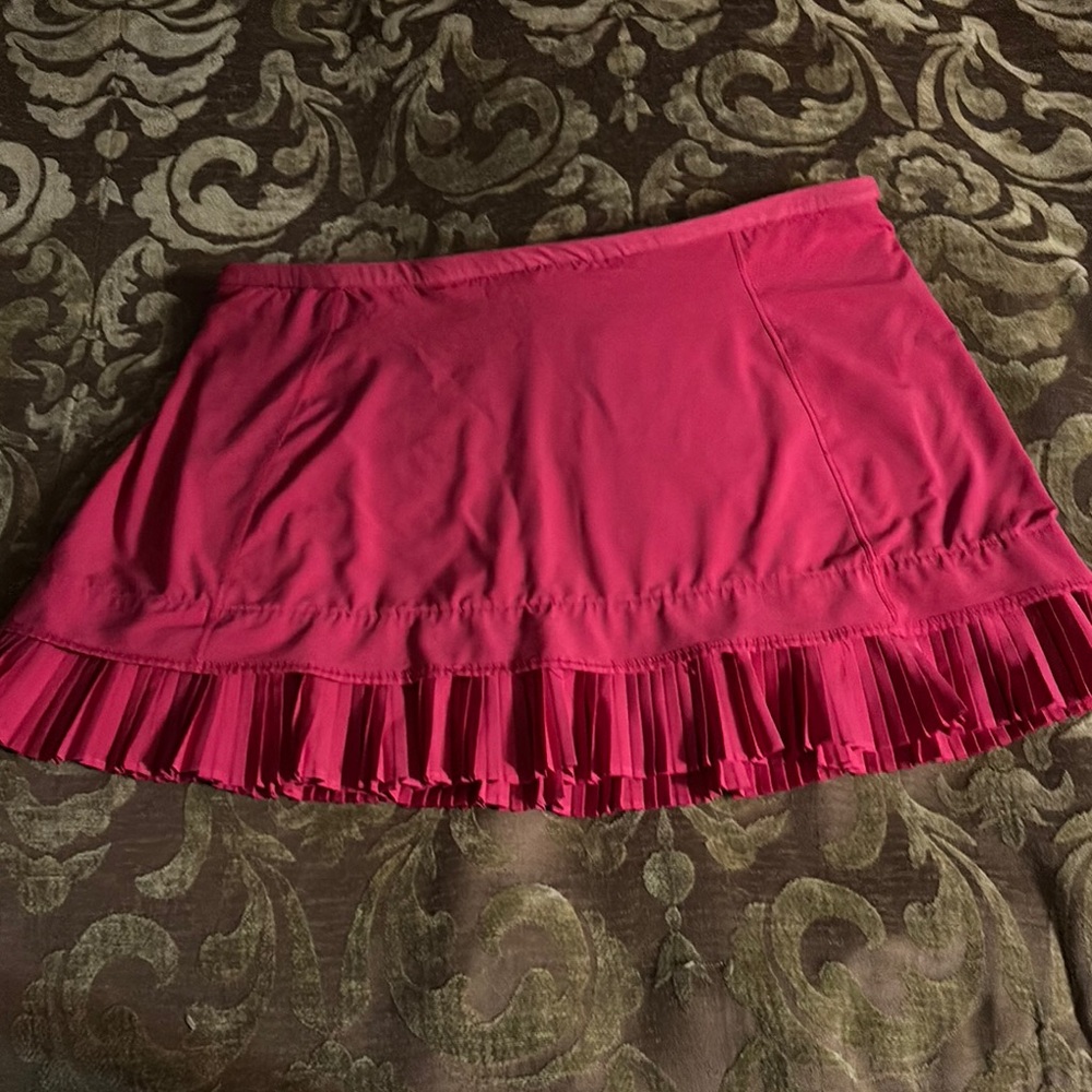 Lululemon Pink Pleated Skirt tennis skirt size 8